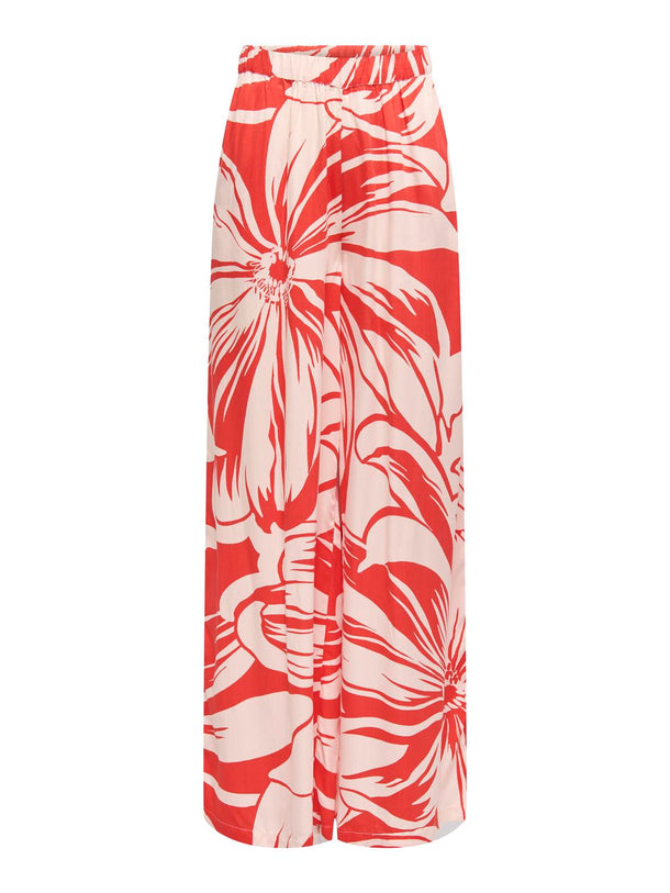 Product PANTALÓN MILLY-Flame Scarlet AOP:Miley mega flower - Image 1