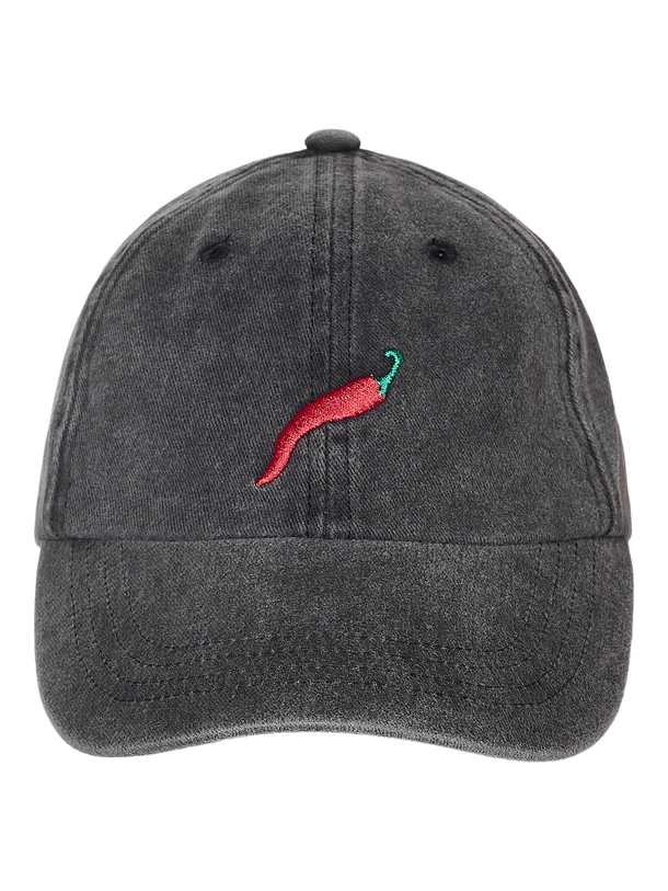 Product GORRO BORDADO CEDRIC-Obsidian Detail:WASH + CHILI EMB - Image 1