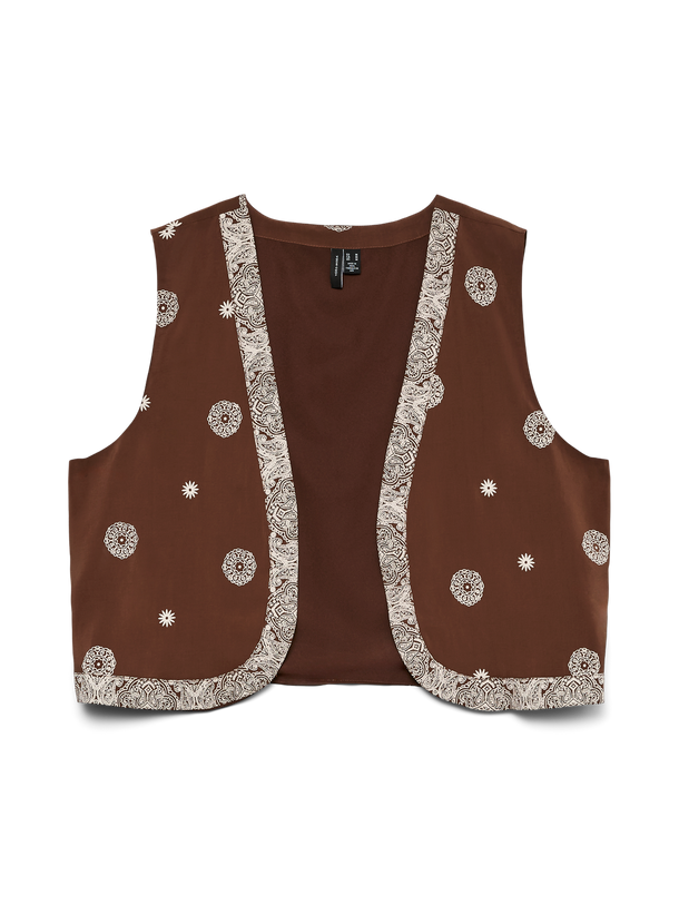 Product CHALECO ESTAMPADO ESSIE-Dachshund AOP:CLOUD DANCER - Image 3