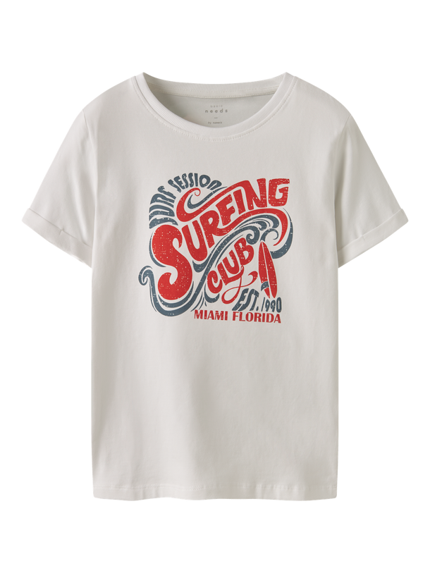 Product CAMISETA VUX - Bright White Print:Surfing club - Image 3