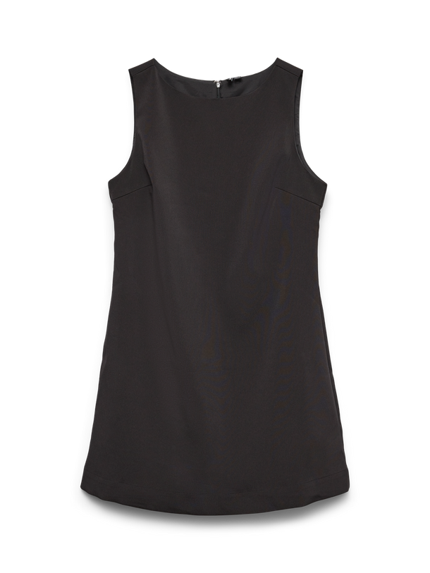 Product VESTIDO MINI CON CUELLO REDONDO IKKE-Black - Image 1