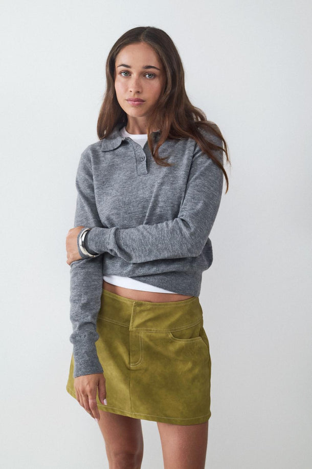 Product JERSEY PUNTO CUELLO POLO BMK-Concrete Grey - Image 2