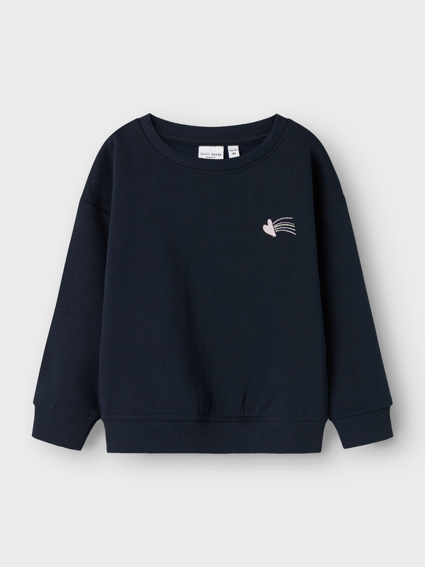 Product SUDADERA VALLENE - Dark Sapphire Print:HEART - Image 1