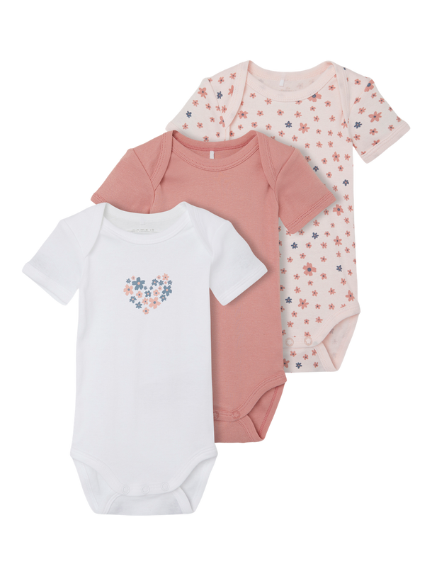 Product PACK DE 3 BODIES FLORES - Rosette - Image 1