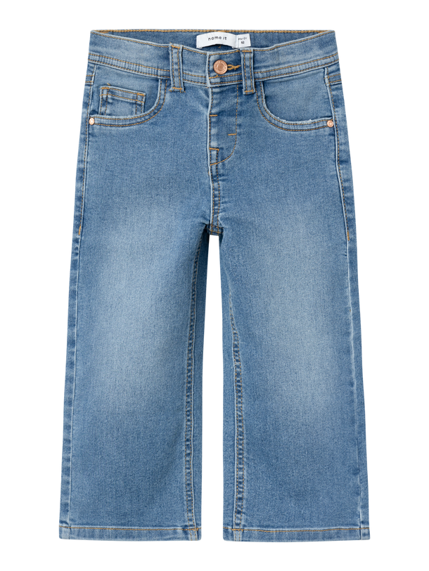 Product JEAN WIDE ROSE - Medium Blue Denim - Image 4