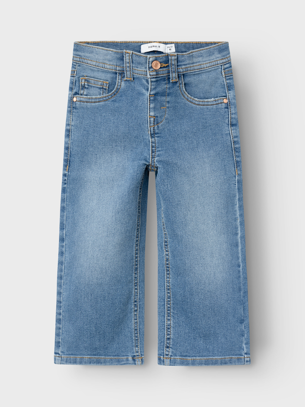 Product JEAN WIDE ROSE - Medium Blue Denim - Image 1
