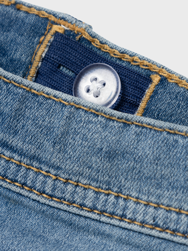 Product JEAN WIDE ROSE - Medium Blue Denim - Image 3