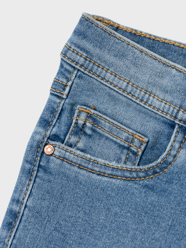 Product JEAN WIDE ROSE - Medium Blue Denim - Image 2