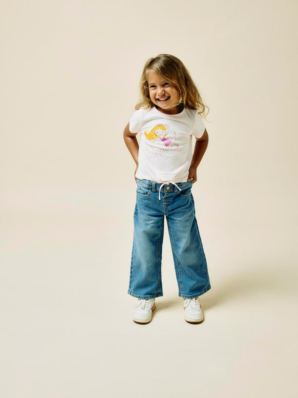 Product JEAN WIDE ROSE - Medium Blue Denim - Image 6