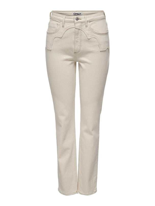 Product JEANS STORMY - Ecru - Image 1