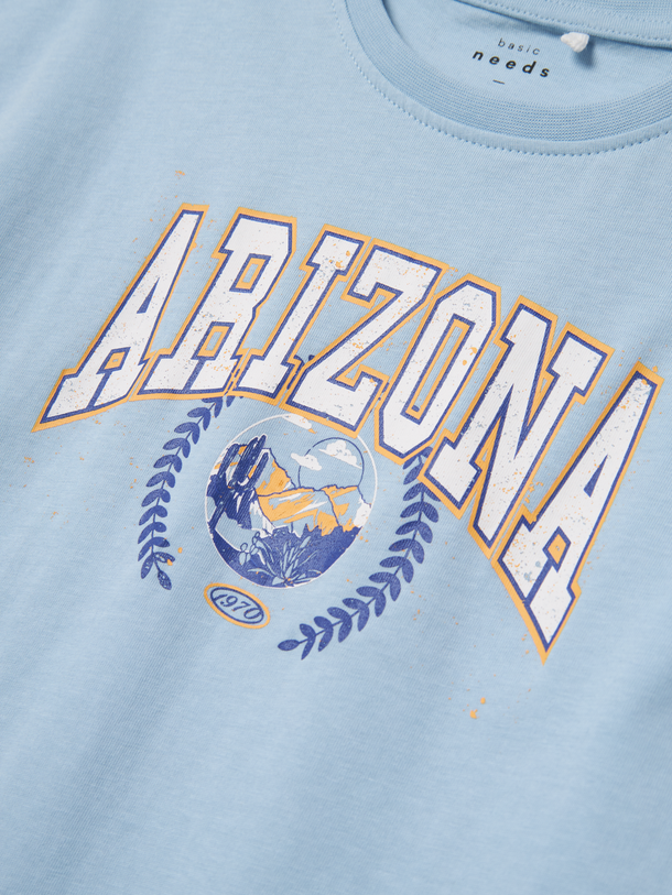 Product CAMISETA VIOLET - Chambray Blue Print:Arizona - Image 2