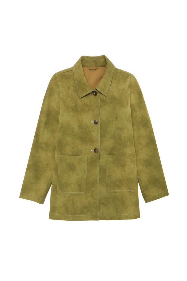 Product CAMPERA CON EFECTO GAMUZA BMK-Green Essence - Image 4