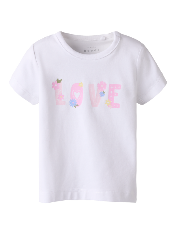 Product CAMISETA BIE-Bright White Print:LOVE - Image 3