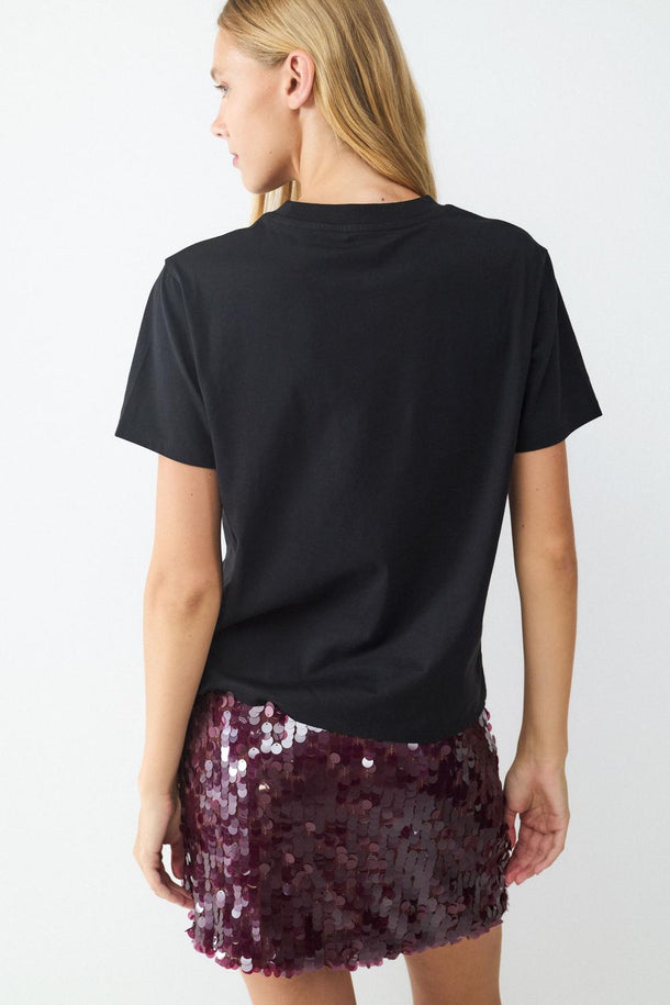 Product CAMISETA BÁSICA REGULAR CORTA BMK-Black - Image 3