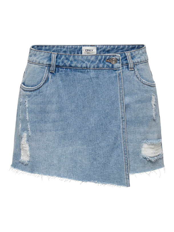 Product SHORT POLLERA TEXAS - Light Blue Denim - Image 4