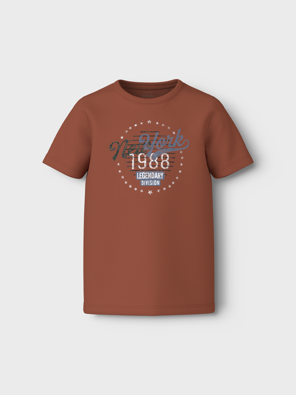 Product CAMISETA VICTOR - Baked Clay Print:New York - Image 1