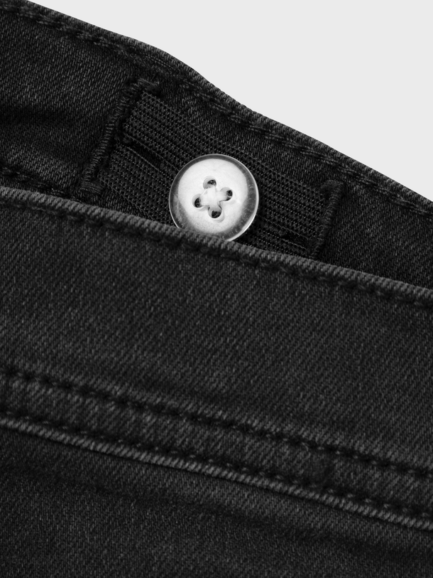 Product JEAN WIDE ROSE - Black Denim - Image 4