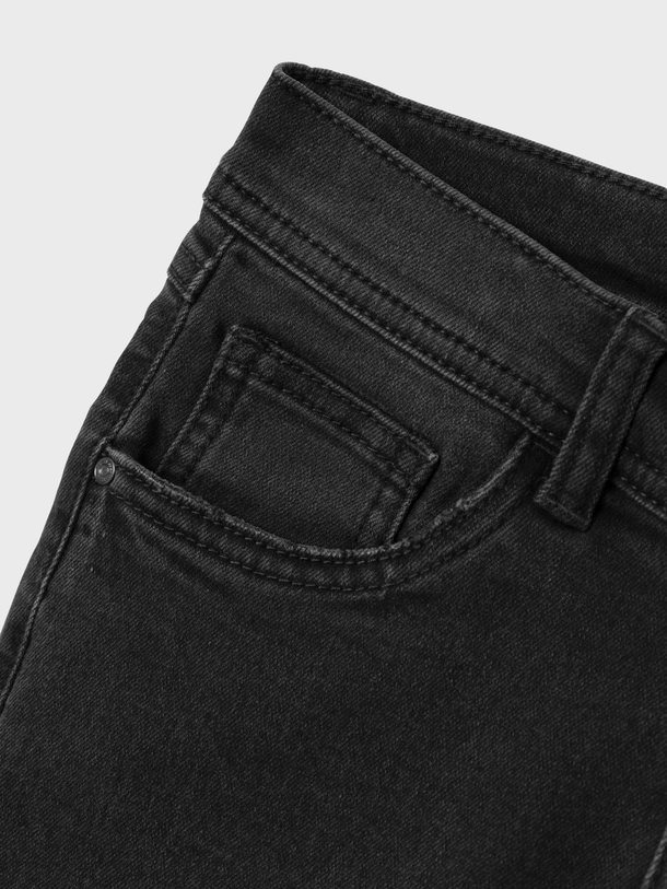 Product JEAN WIDE ROSE - Black Denim - Image 2