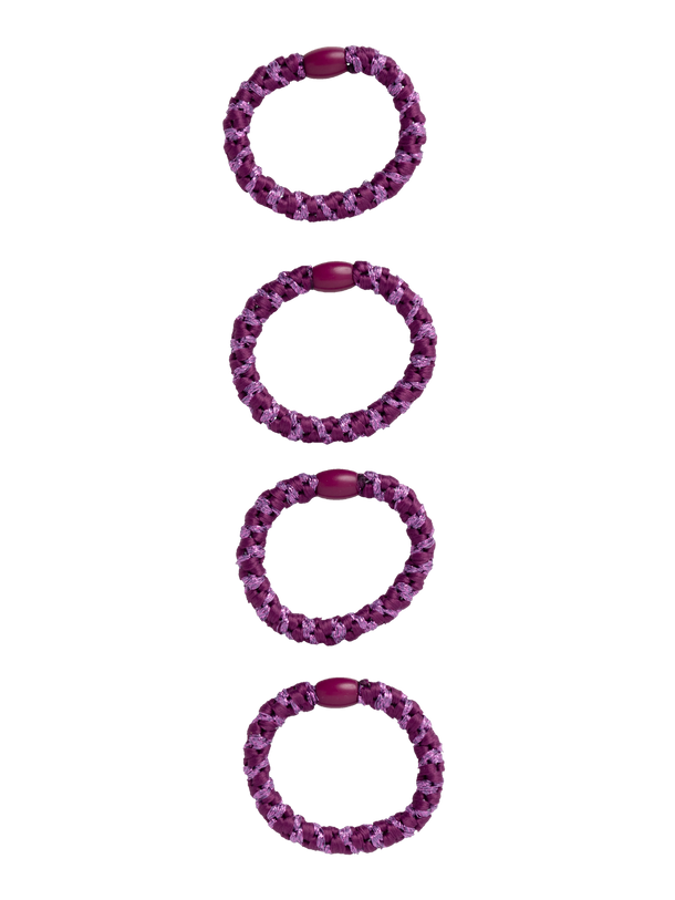 Product PACK 4 GOMITAS DE PELO RISE - Grape Juice Detail:W. GLITTER - Image 1