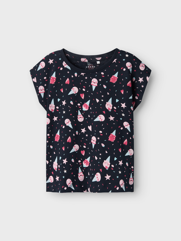 Product VESTIDO VIGGA CAPSL - Dark Sapphire AOP:Icecreams - Image 1