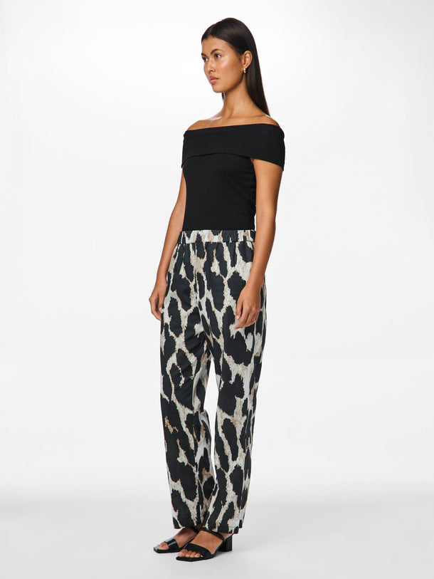 Product PANTALON JADE - Black AOP:LEO - Image 3