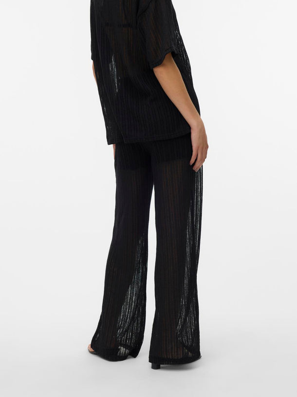 Product PANTALÓN WIDE TIRO ALTO CAILEY-Black - Image 3