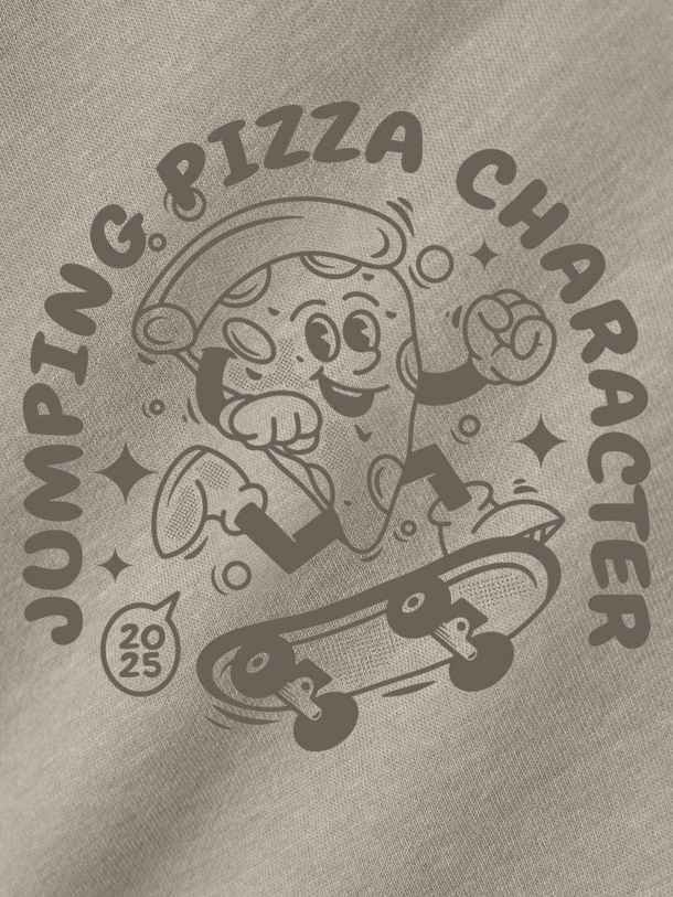 Product SUDADERA VION - Pure Cashmere Print:Pizza - Image 2
