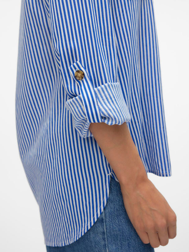 Product CAMISA BUMPY  - Surf the Web Stripes:Snow white - Image 6