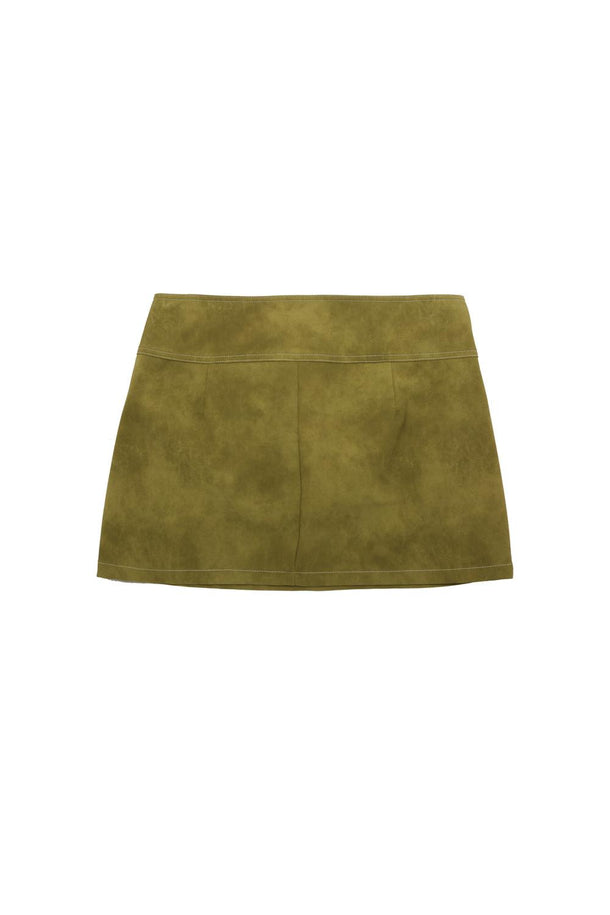 Product POLLERA MINI CON EFECTO DESGASTADO BMK-Green Essence - Image 5