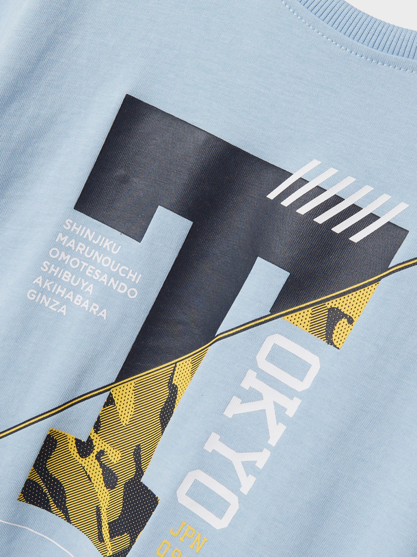 Product CAMISETA VILOGO - Chambray Blue Print:Tokyo - Image 2