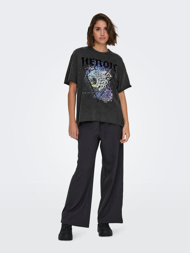 Product CAMISETA LUCY - Black Print:Heroic duchess - Image 1