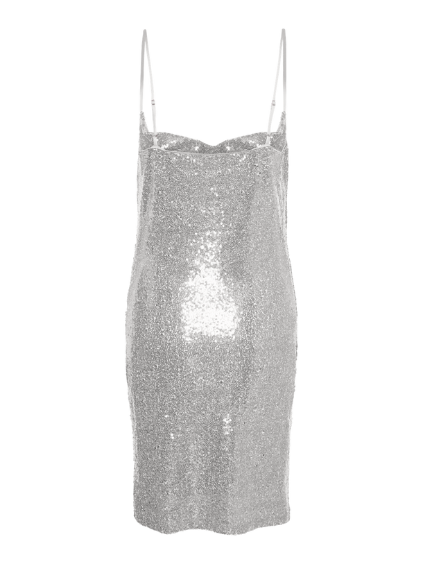 Product VESTIDO KAJE - Silver Colour Detail:Sequins - Image 1