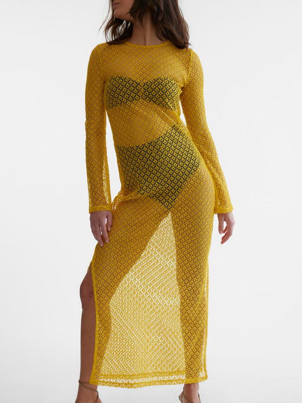 Product VESTIDO CHRISSY - Spicy Mustard - Image 7