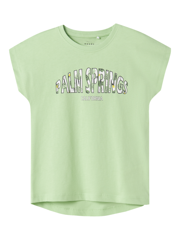 Product CAMISETA VIGEA - Arcadian Green Print:Palm Springs - Image 3