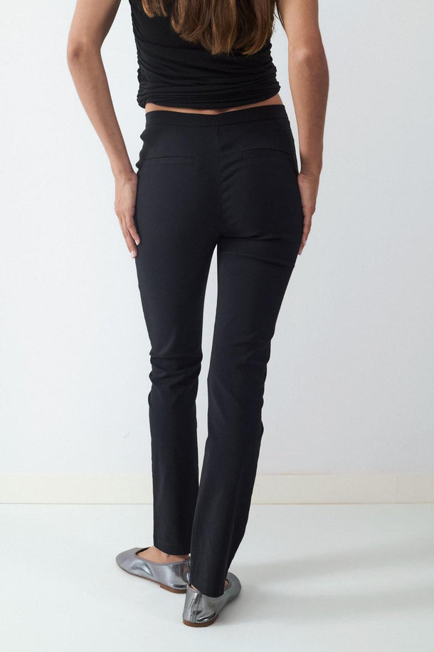 Product PANTALÓN RECTO CROPPED BMK-Black - Image 3