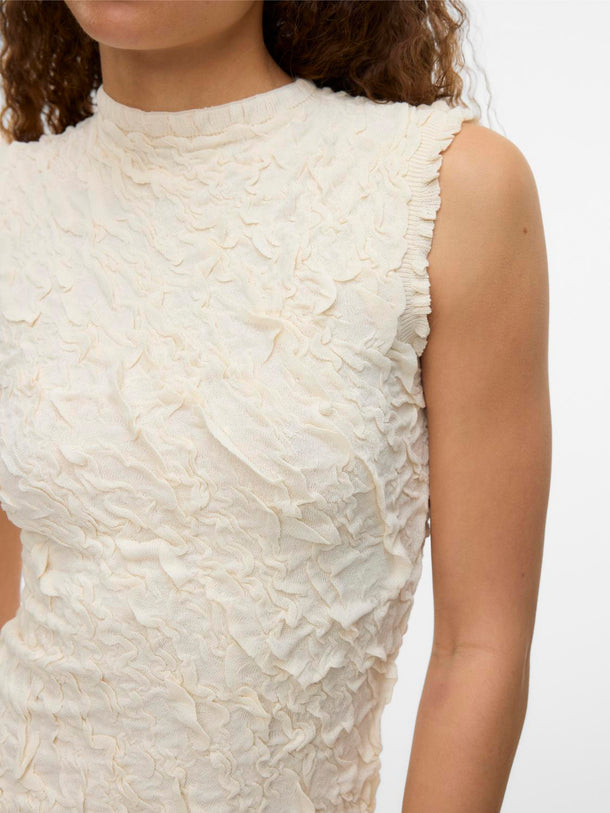 Product VESTIDO MIDI TEJIDO STORMI-Birch - Image 1