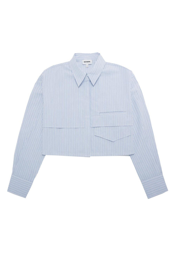 Product CAMISA CROPPED BAL - Airy Blue - Image 4