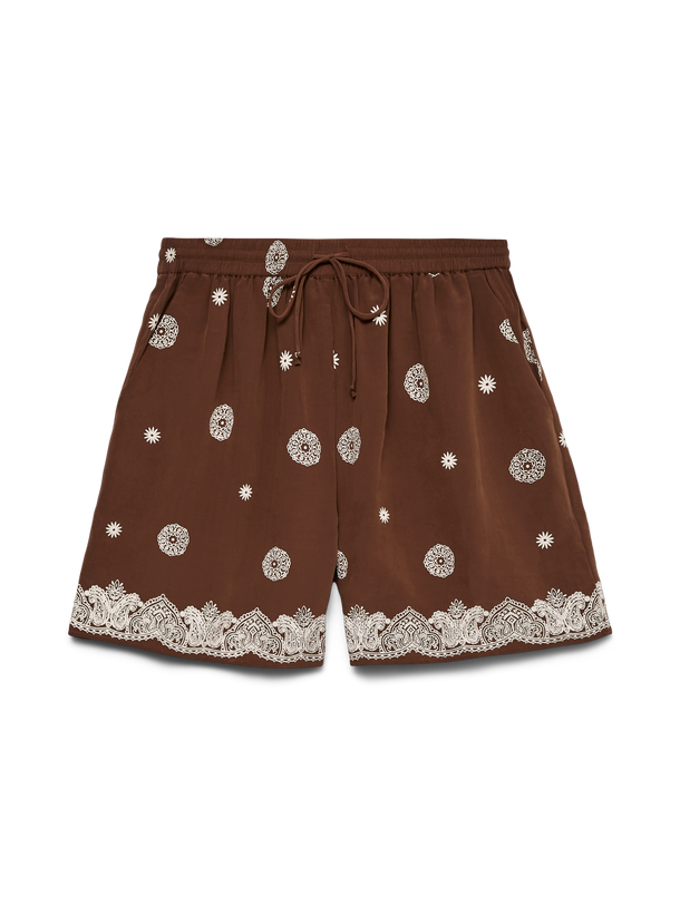 Product SHORT TIRO MEDIO ESTAMPADO ESSIE-Dachshund AOP:CLOUD DANCER - Image 4