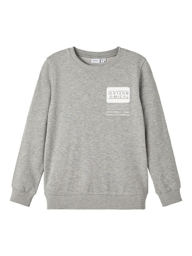 Product SUDADERA LAMAL - Grey Melange - Image 3
