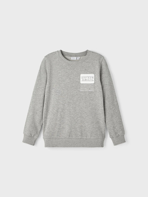 Product SUDADERA LAMAL - Grey Melange - Image 1