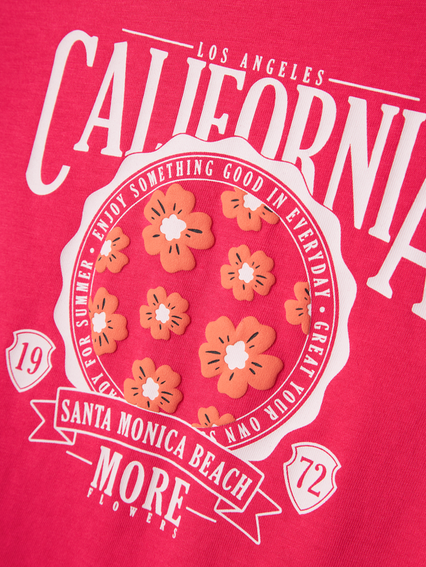 Product CAMISETA KIAMI - Raspberry Sorbet - Image 2