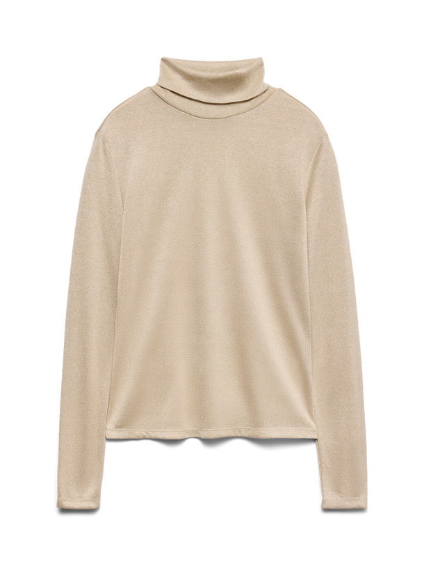 Product TOP SARAH  - Silver Mink Detail:GOLD LUREX - Image 1