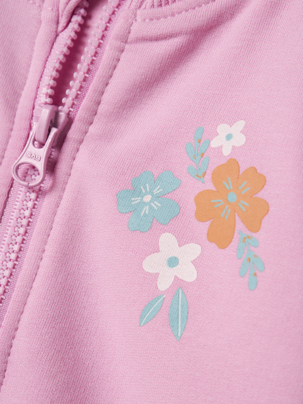 Product Cárdigan Vrillie - Pastel Lavender Print:FLOWERS - Image 2