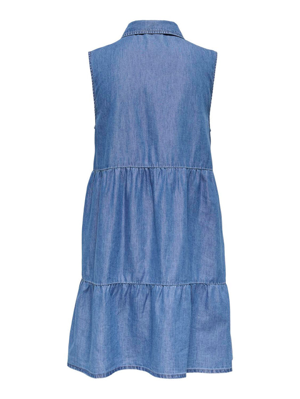 Product VESTIDO DENIM BEA - Medium Blue Denim - Image 5