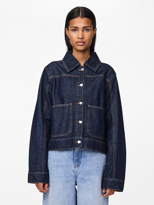 Product CHAQUETA NEVIN - Dark Blue Denim - Image 1
