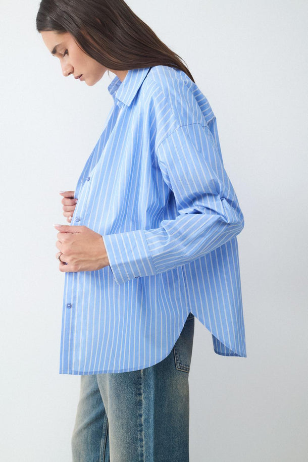 Product CAMISA BAL-Light Blue Melange - Image 4