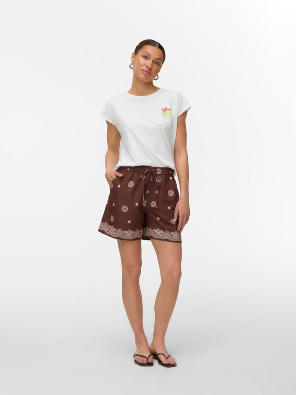 Product SHORT TIRO MEDIO ESTAMPADO ESSIE-Dachshund AOP:CLOUD DANCER - Image 2