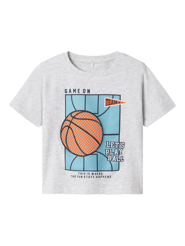 Product CAMISETA KEITH-Light Grey Melange - Image 3