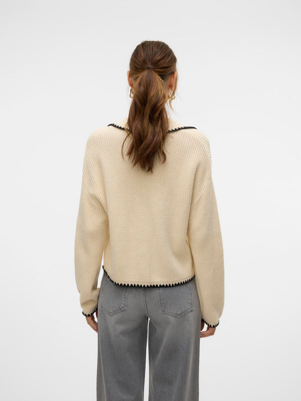 Product CARDIGAN POMELO - Birch Detail:W. BLACK - Image 2