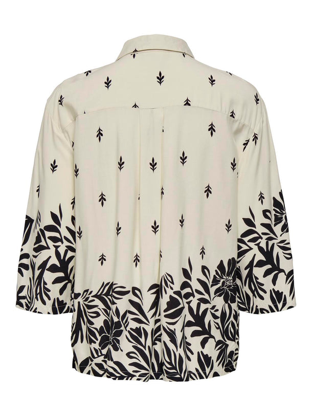 Product CAMISA MAGGIE - Sandshell AOP:BLACK ETHNIC - Image 6